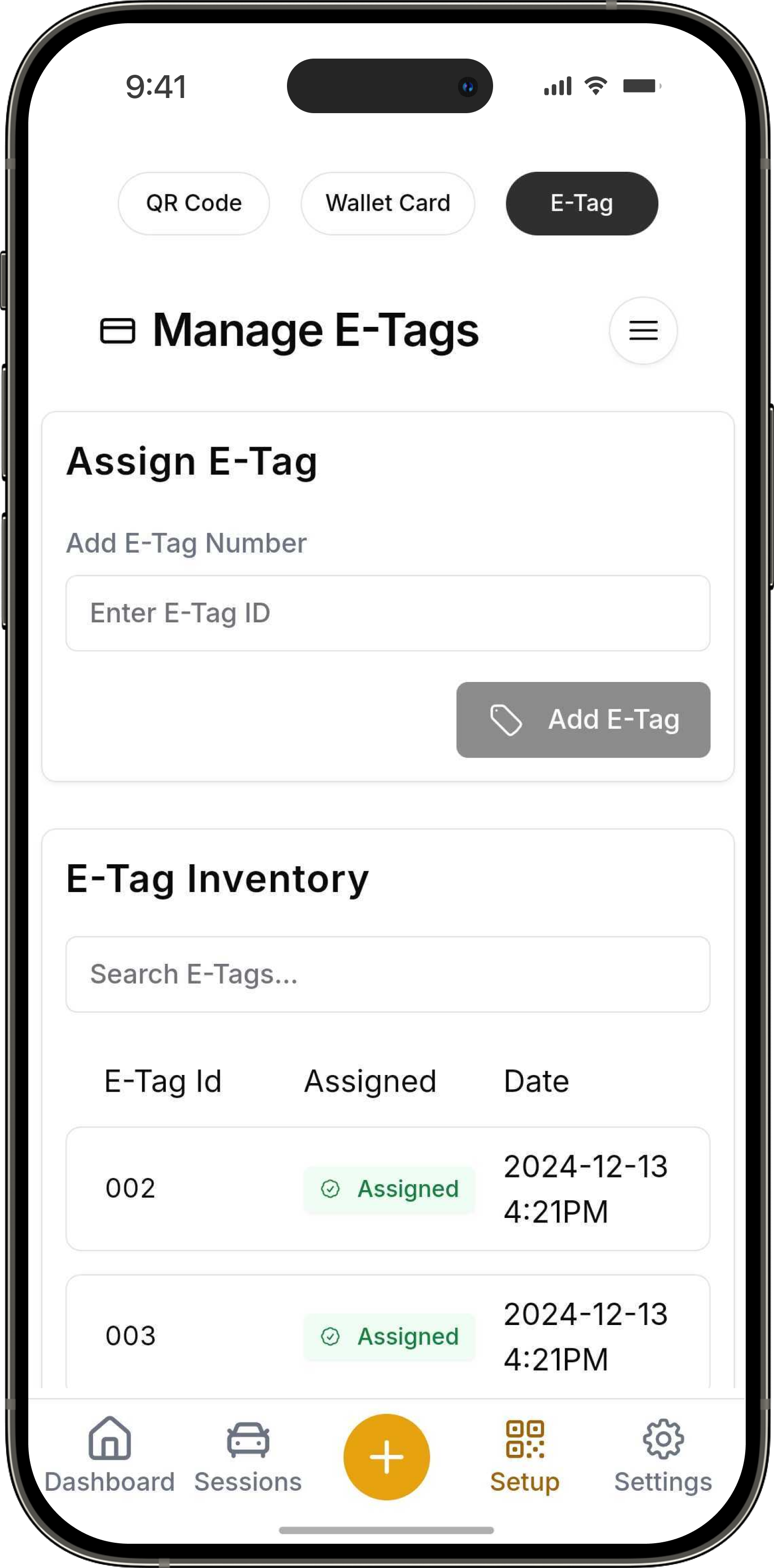 Seamless eTag Management